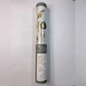 Designer Wall Accents - Gold  Foil Design – Adhesive Wall Art– BNIB.